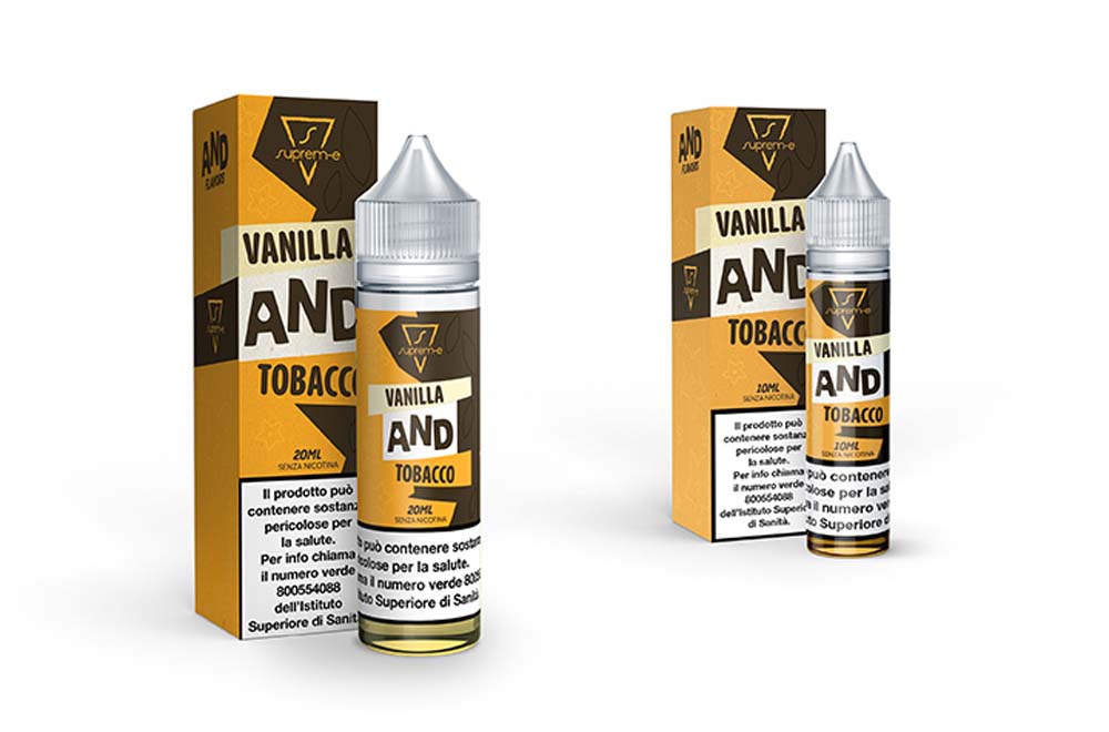 Liquidi per Sigaretta Elettronica Linea AND FLAVOR AND FLAVOR - VANILLA AND TOBACCO