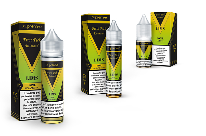 Liquidi per Sigaretta Elettronica Linea First Re-brand First Re-Brand Lims