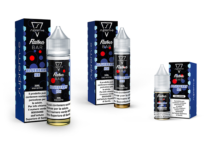Liquidi per Sigaretta Elettronica Linea FLAVOURBAR FLAVOUR BAR - BLUEBERRY ICE