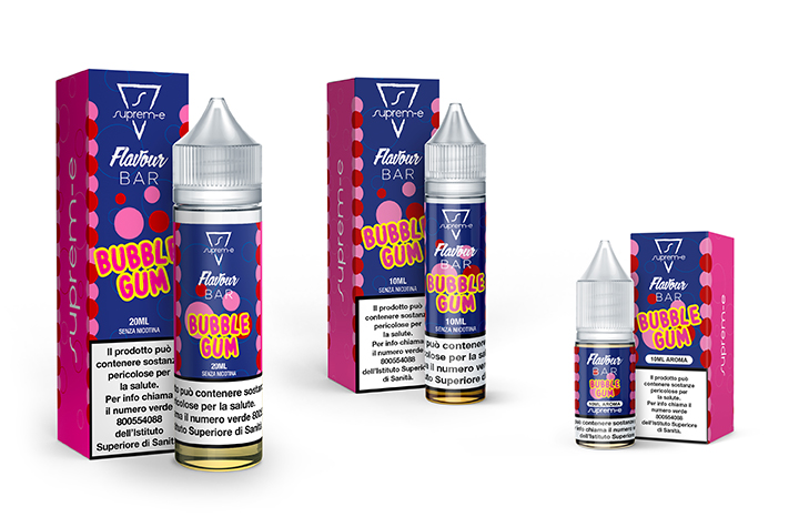 Liquidi per Sigaretta Elettronica Linea FLAVOURBAR FLAVOUR BAR - BUBBLE GUM