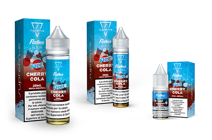 Liquidi per Sigaretta Elettronica Linea FLAVOURBAR FLAVOUR BAR - FIZZ CHERRY COLA