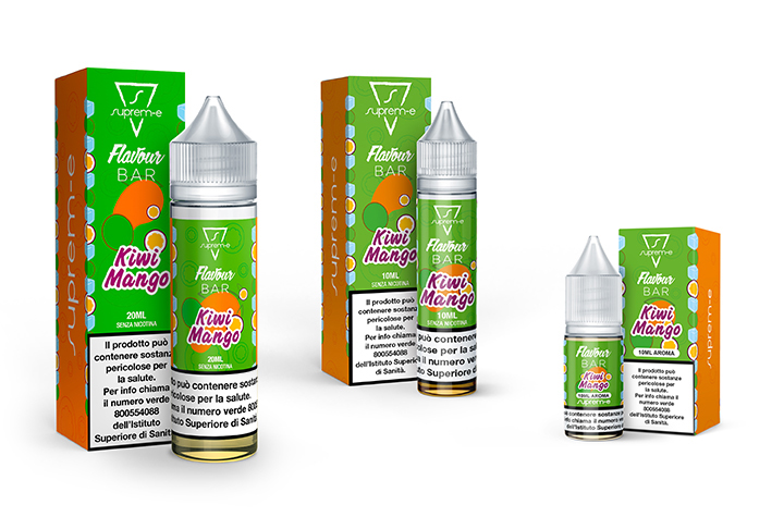 Liquidi per Sigaretta Elettronica Linea FLAVOURBAR FLAVOUR BAR - KIWI PASSION FRUIT MANGO