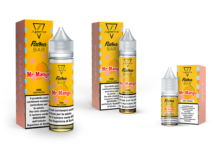 Liquidi per Sigaretta Elettronica Linea FLAVOURBAR FLAVOUR BAR - MR MANGO