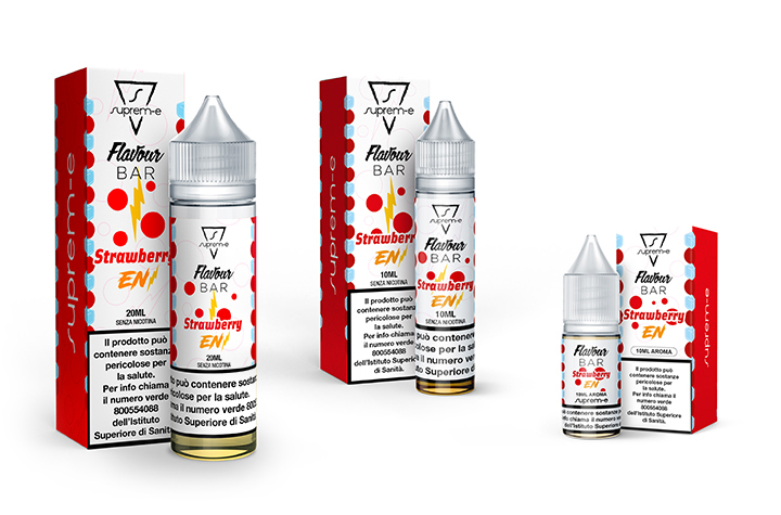 Liquidi per Sigaretta Elettronica Linea FLAVOURBAR FLAVOUR BAR - STRAWBERRY ENERGY