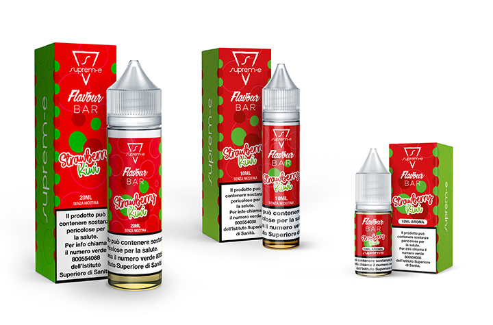 Liquidi per Sigaretta Elettronica Linea FLAVOURBAR FLAVOUR BAR - STRAWBERRY KIWI